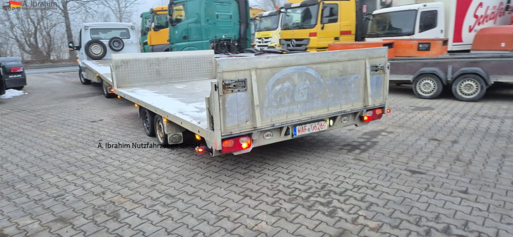 BAOS Plateauanhänger Anhänger Tandem, Baumaschinen und Fahrzeuge - مقطورات مسطحة: صورة 2 BAOS Plateauanhänger Anhänger Tandem, Baumaschinen und Fahrzeuge - مقطورات مسطحة: صورة 2