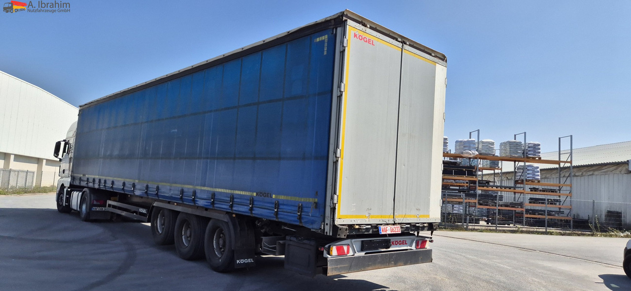 نصف مقطورة بستائر جانبية Kögel SN24 Standard, Edscha, Trommelbremse: صورة 9 نصف مقطورة بستائر جانبية Kögel SN24 Standard, Edscha, Trommelbremse: صورة 9