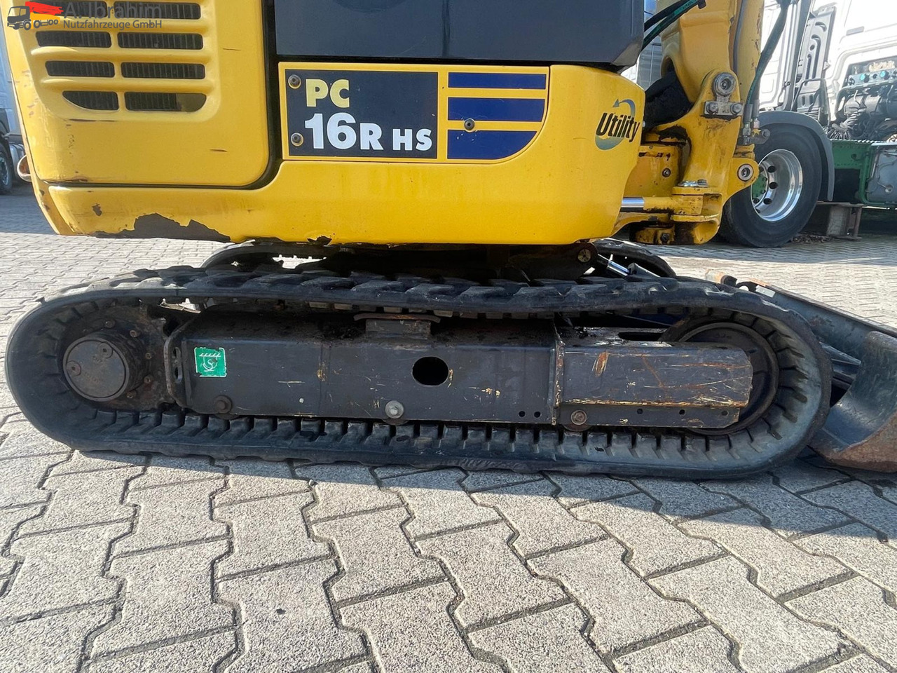 Komatsu PC 16 16R HS verstellbares Fahrwerk - حفار صغير: صورة 2 Komatsu PC 16 16R HS verstellbares Fahrwerk - حفار صغير: صورة 2