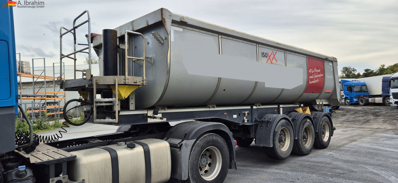 Langendorf SKS-HS 24/30 Isomulde, Liftachse, Scheibenbremse, Stahlmulde - نصف مقطورة قلابة: صورة 1 Langendorf SKS-HS 24/30 Isomulde, Liftachse, Scheibenbremse, Stahlmulde - نصف مقطورة قلابة: صورة 1