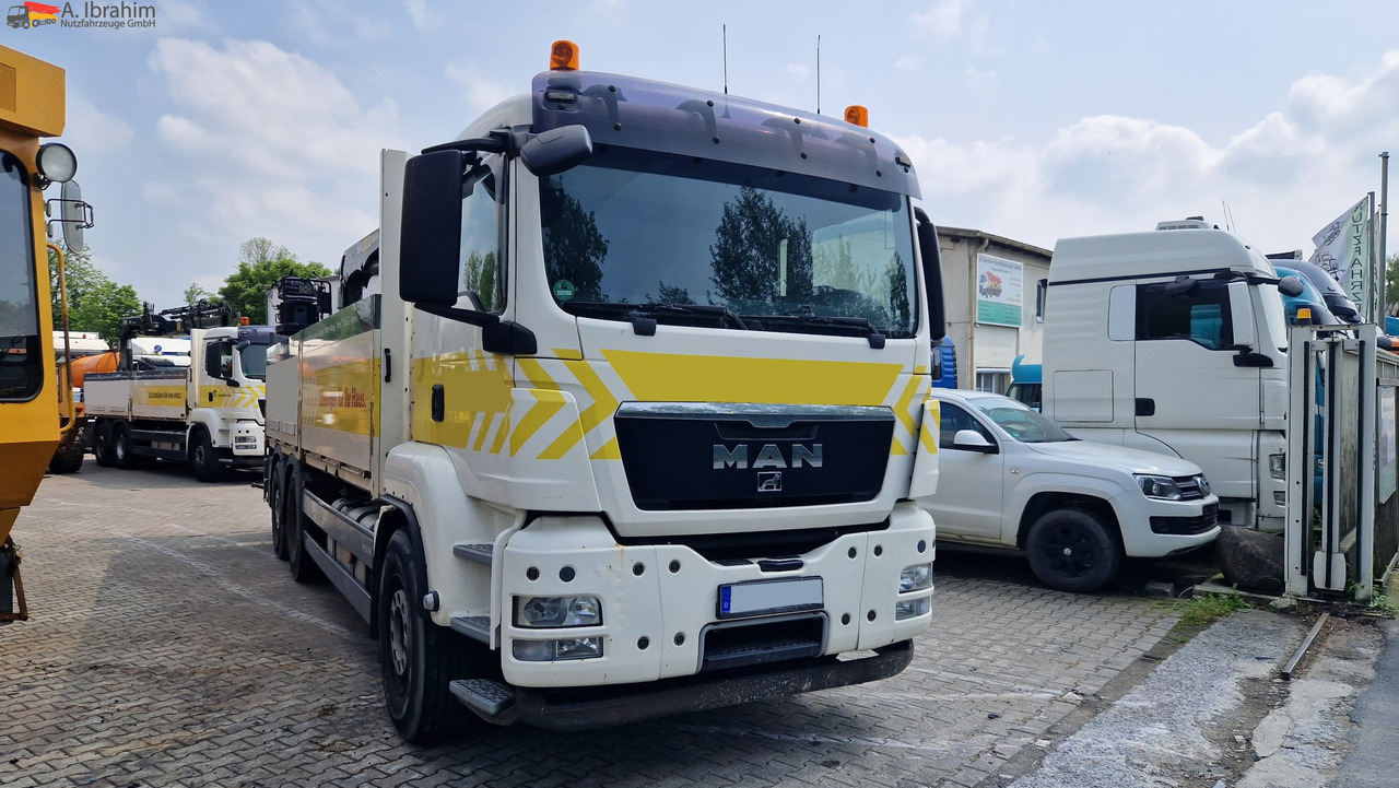 شاحنة كرين, شاحنات مسطحة MAN TGS 26.400 PK 15001 Performance Lift-Lenkachse | 6x2 | Aufsitzkran: صورة 10 شاحنة كرين, شاحنات مسطحة MAN TGS 26.400 PK 15001 Performance Lift-Lenkachse | 6x2 | Aufsitzkran: صورة 10