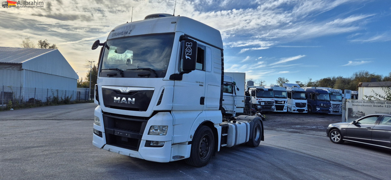 MAN TGX 18.480 Kipphydraulik, Retarder deutsches Fahrzeug - رأس تريلا: صورة 1 MAN TGX 18.480 Kipphydraulik, Retarder deutsches Fahrzeug - رأس تريلا: صورة 1