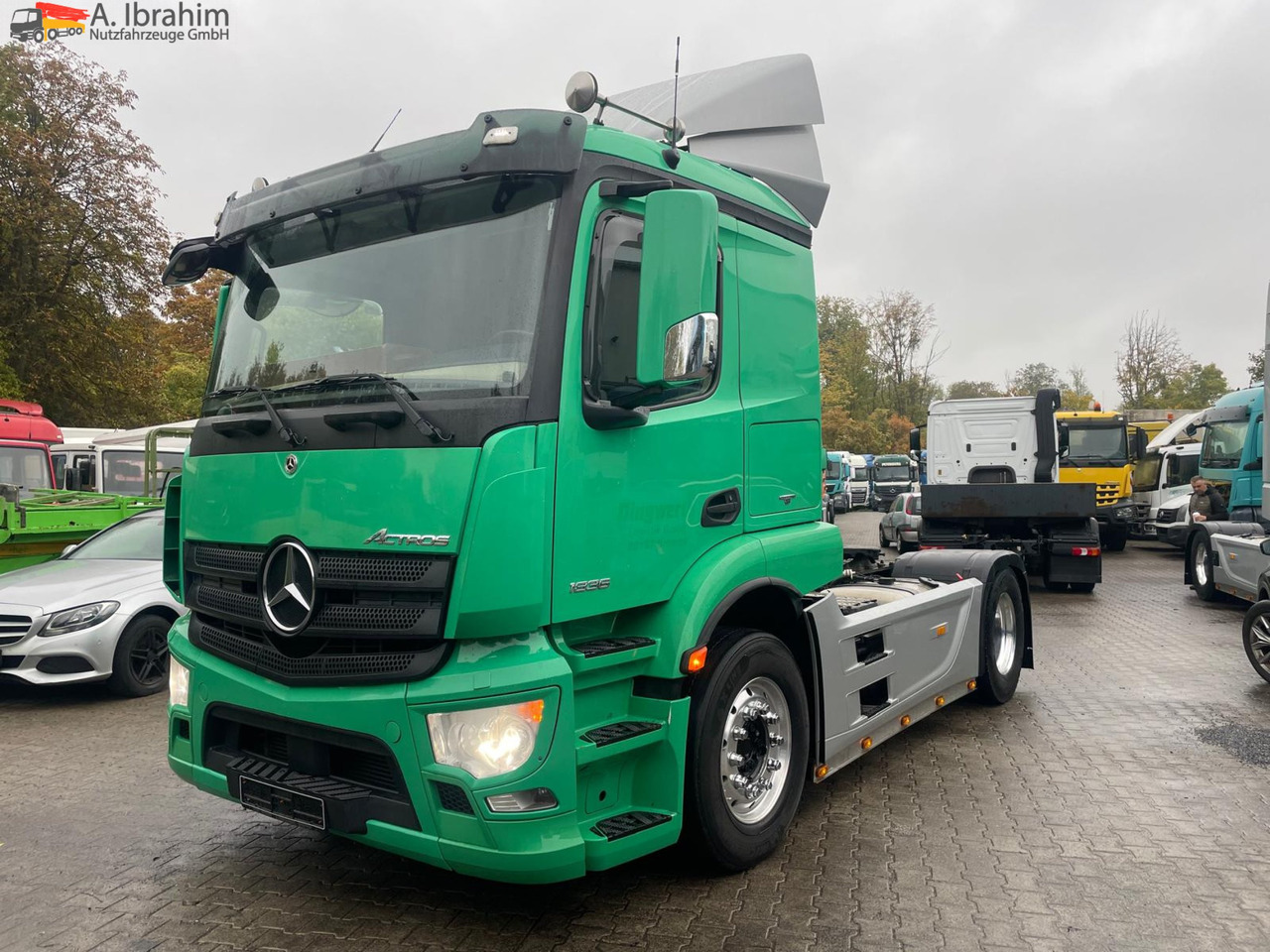 Mercedes-Benz 1836 Spoiler, Vollservice, Topzustand | Navigationsystem | Originalkilometer - رأس تريلا: صورة 1 Mercedes-Benz 1836 Spoiler, Vollservice, Topzustand | Navigationsystem | Originalkilometer - رأس تريلا: صورة 1