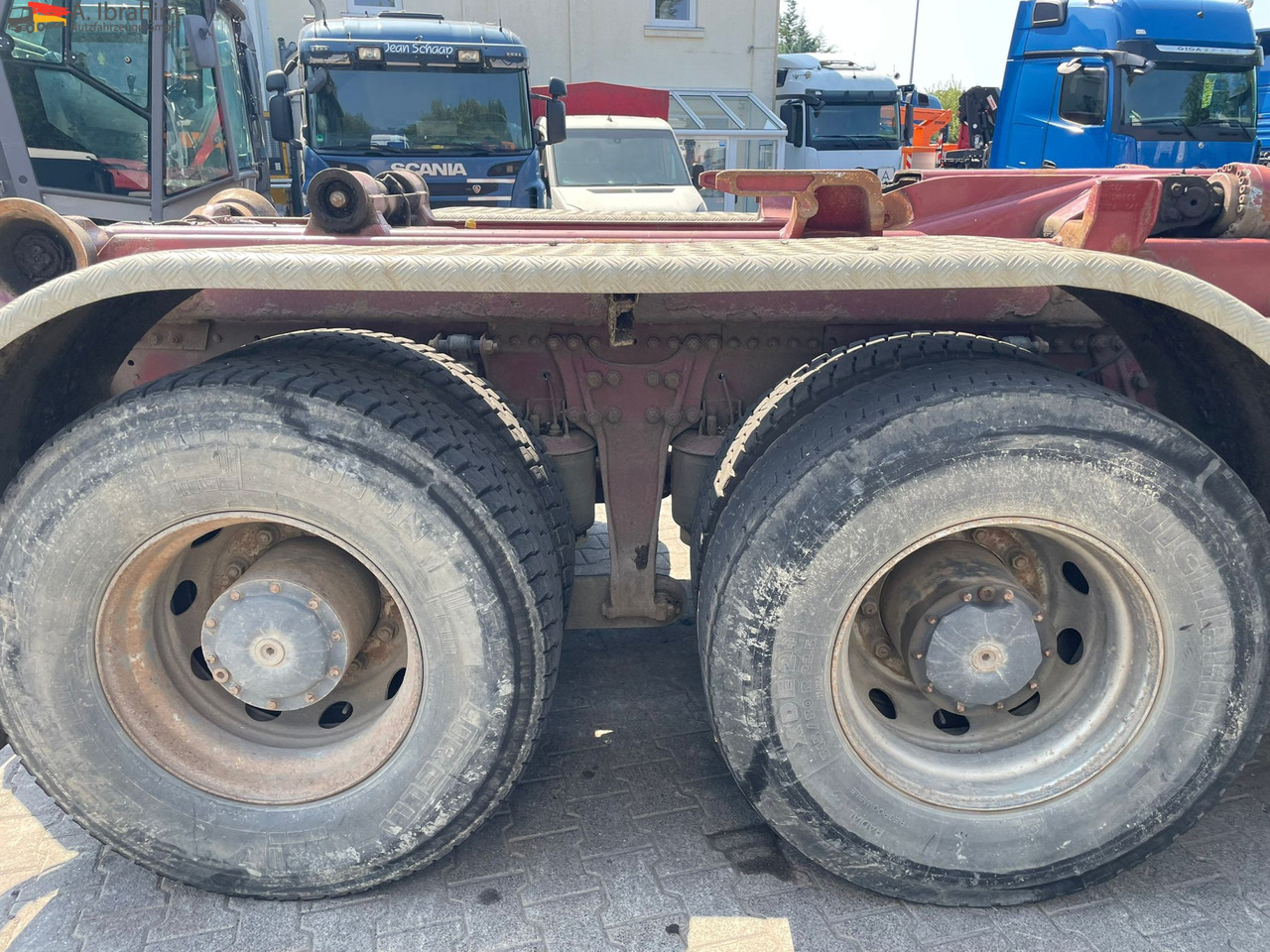 Mercedes-Benz 2643 6x4 | Blatt Luft | Meiller Haken, mp1 - شاحنة برافعة خطافية: صورة 5 Mercedes-Benz 2643 6x4 | Blatt Luft | Meiller Haken, mp1 - شاحنة برافعة خطافية: صورة 5