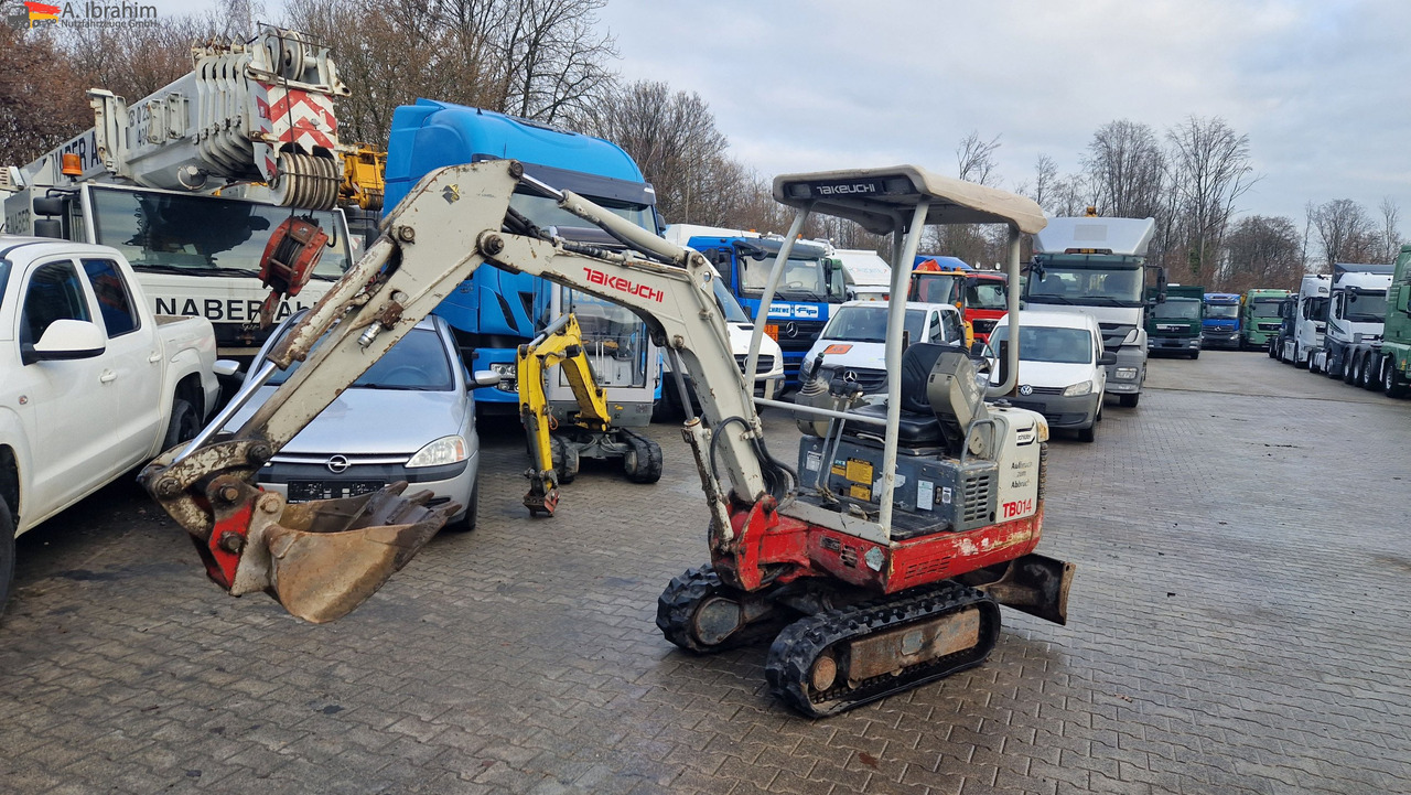 Takeuchi TB 014 Minibagger Zustand gut - حفار صغير: صورة 1 Takeuchi TB 014 Minibagger Zustand gut - حفار صغير: صورة 1