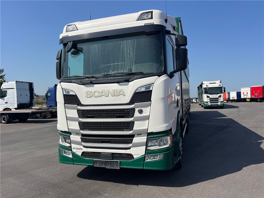 Scania R500 - شاحنة ذات ستائر جانبية: صورة 2 Scania R500 - شاحنة ذات ستائر جانبية: صورة 2
