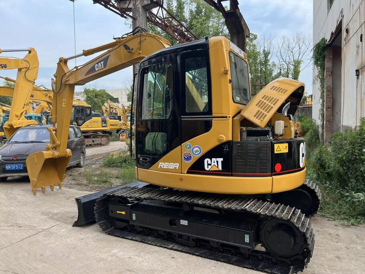 Caterpillar 308C - حفار زاحف: صورة 2 Caterpillar 308C - حفار زاحف: صورة 2
