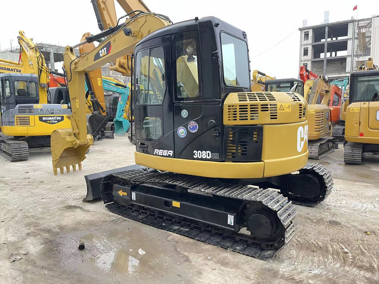 Caterpillar 308D CR - حفار صغير: صورة 4 Caterpillar 308D CR - حفار صغير: صورة 4
