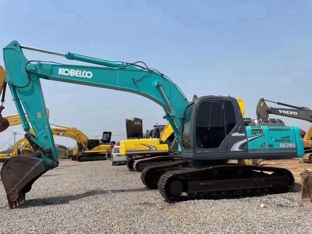 Kobelco SK260 - حفار زاحف: صورة 1 Kobelco SK260 - حفار زاحف: صورة 1