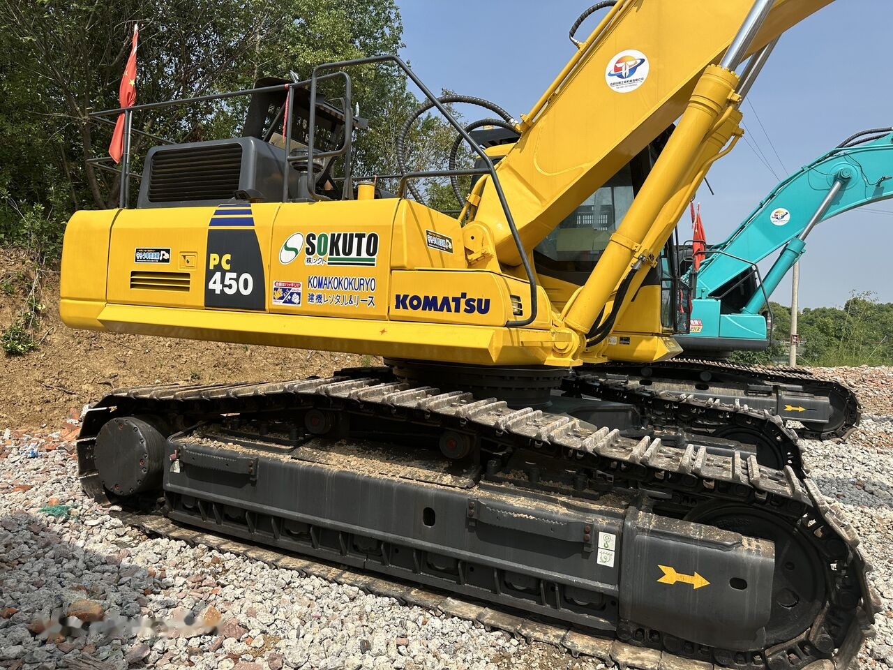 Komatsu PC450 - حفار زاحف: صورة 3 Komatsu PC450 - حفار زاحف: صورة 3