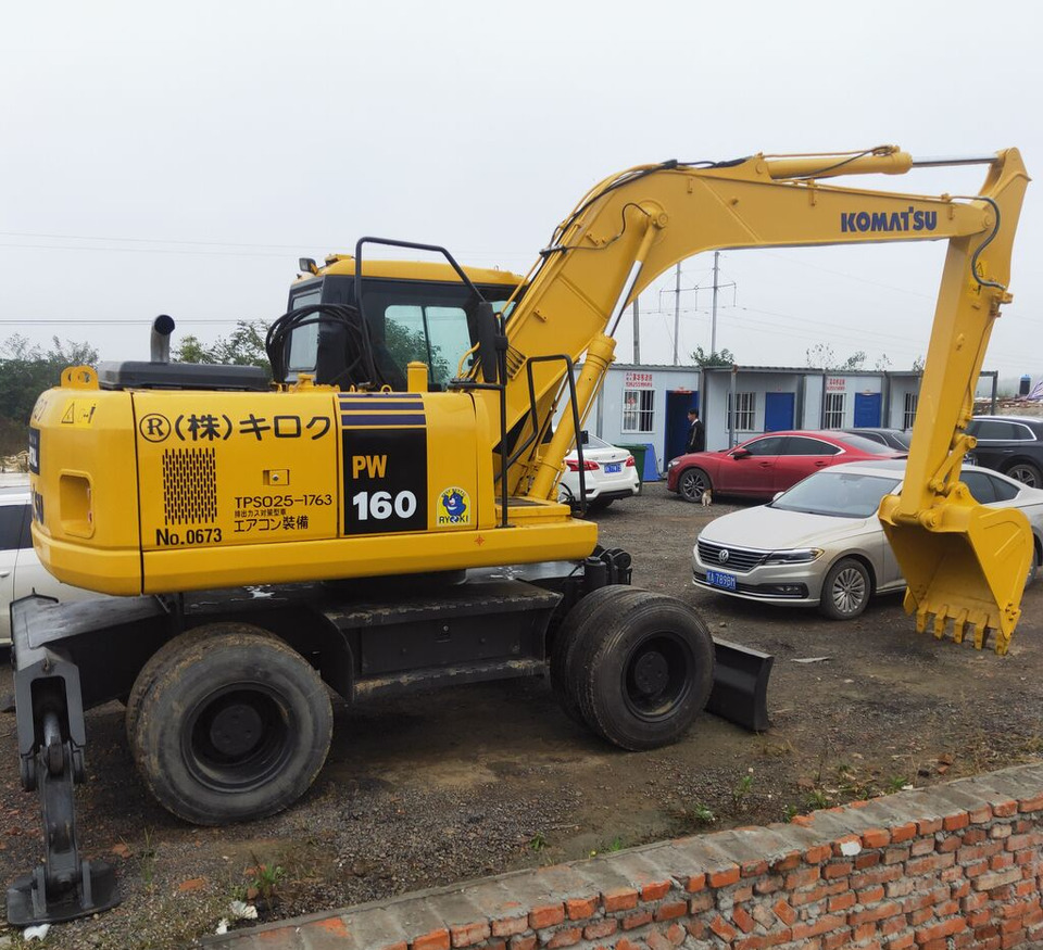 Komatsu PW160 - حفار زاحف: صورة 2 Komatsu PW160 - حفار زاحف: صورة 2