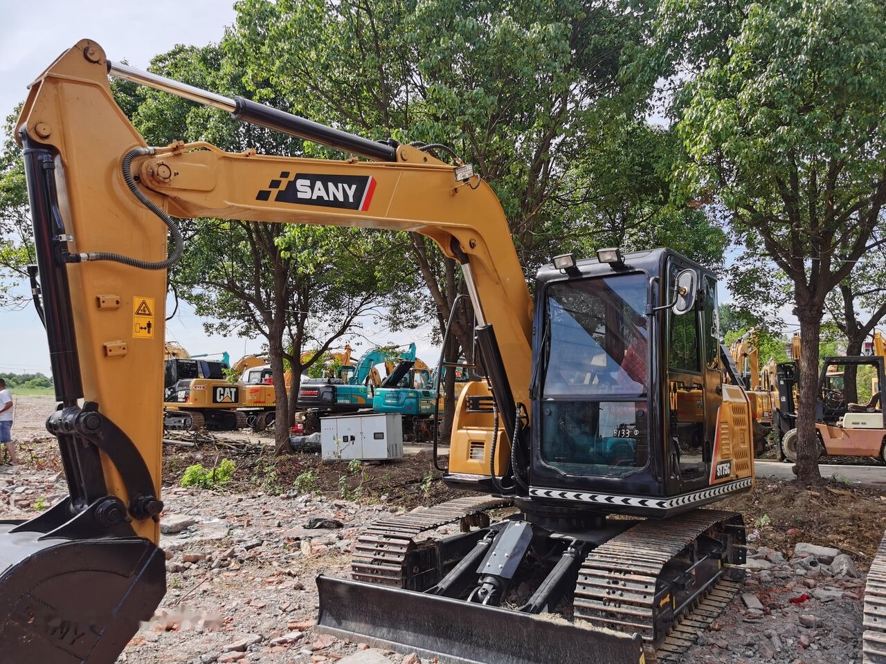 Sany SY75C - حفار زاحف: صورة 4 Sany SY75C - حفار زاحف: صورة 4