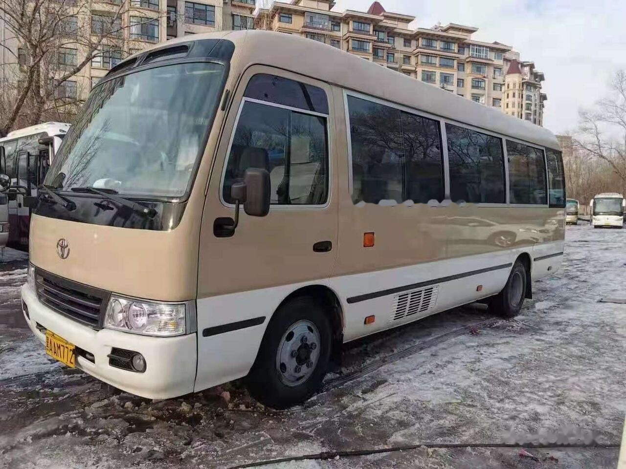 Toyota Coaster - حافلة المدينة: صورة 1 Toyota Coaster - حافلة المدينة: صورة 1