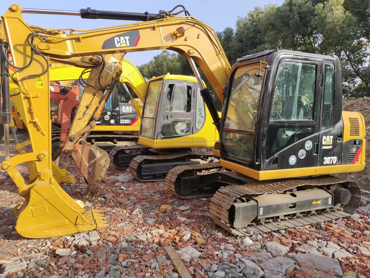 CATERPILLAR 307D - حفار صغير: صورة 2 CATERPILLAR 307D - حفار صغير: صورة 2