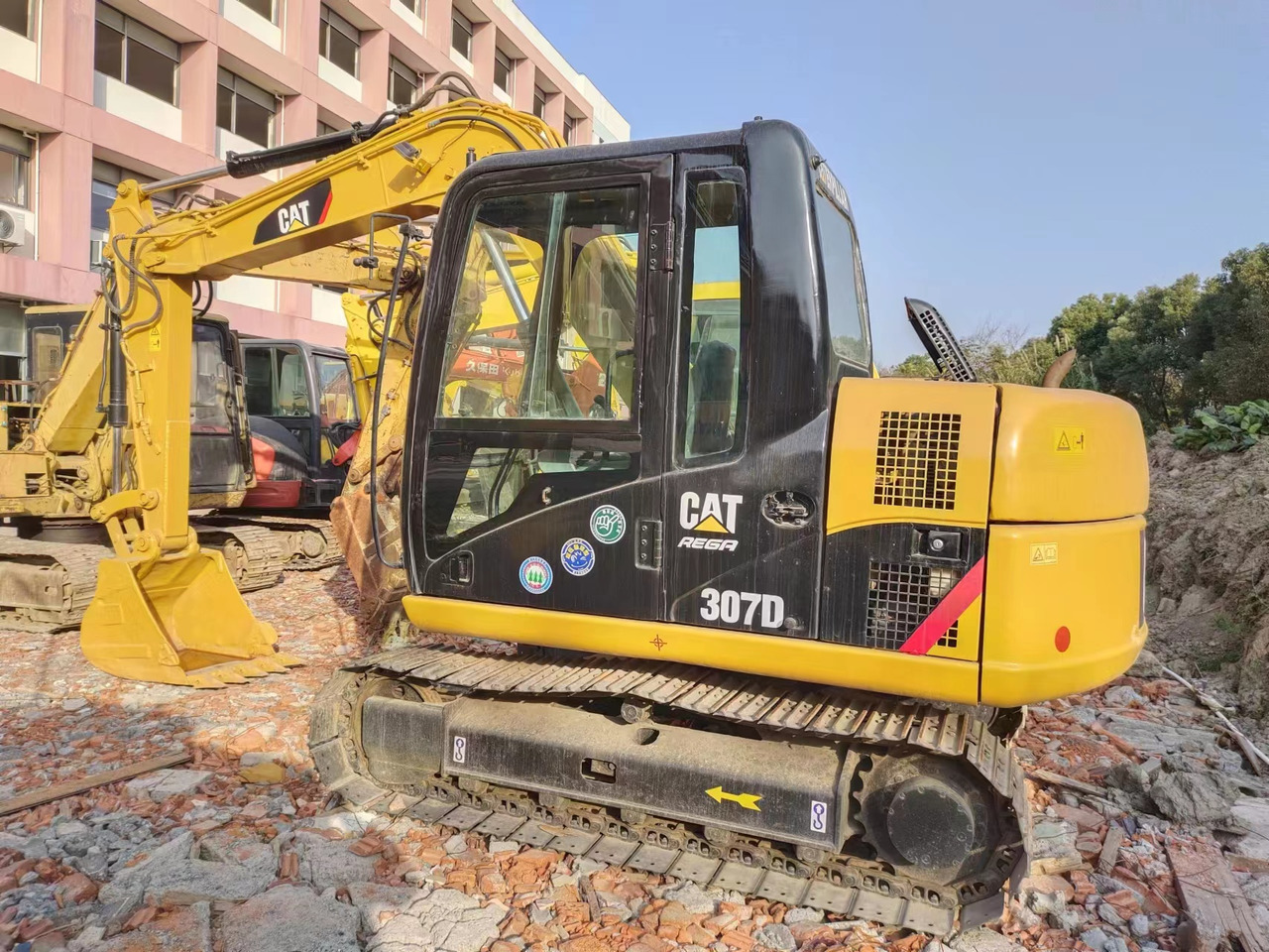 CATERPILLAR 307D - حفار صغير: صورة 1 CATERPILLAR 307D - حفار صغير: صورة 1