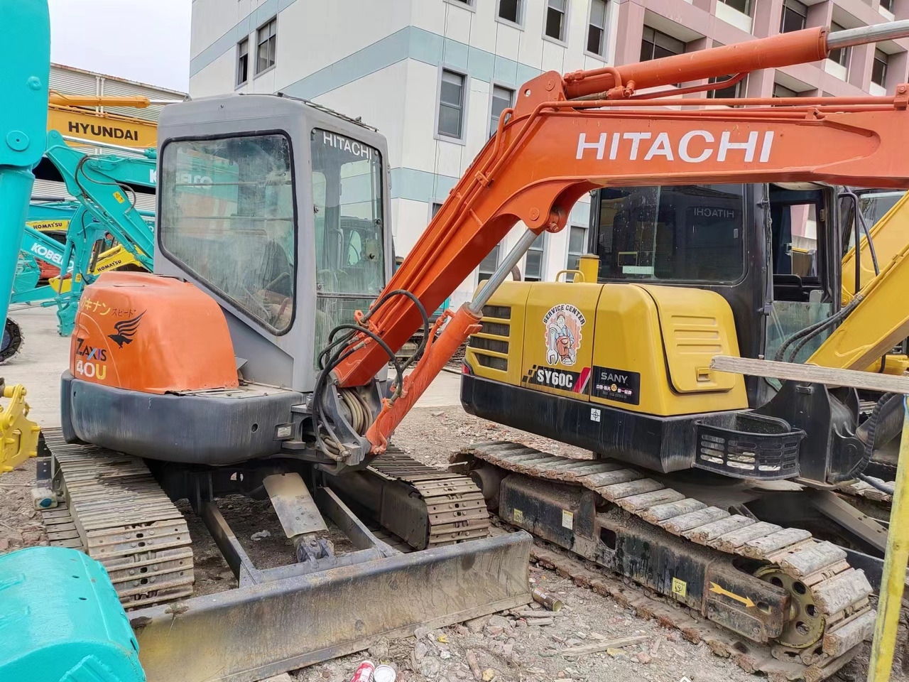 HITACHI ZX40U - حفار صغير: صورة 4 HITACHI ZX40U - حفار صغير: صورة 4