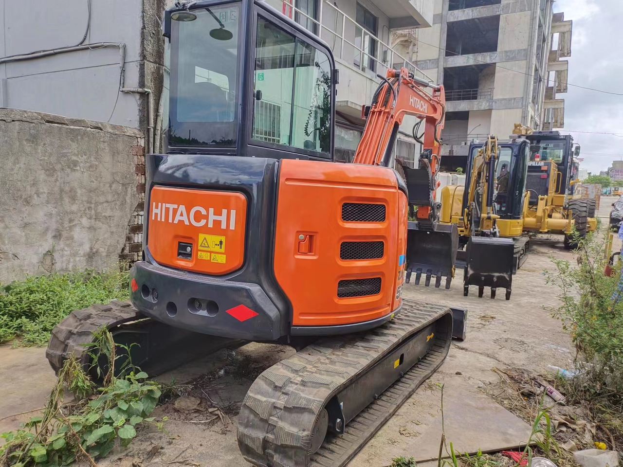 HITACHI ZX55 USR-5A - حفار صغير: صورة 3 HITACHI ZX55 USR-5A - حفار صغير: صورة 3