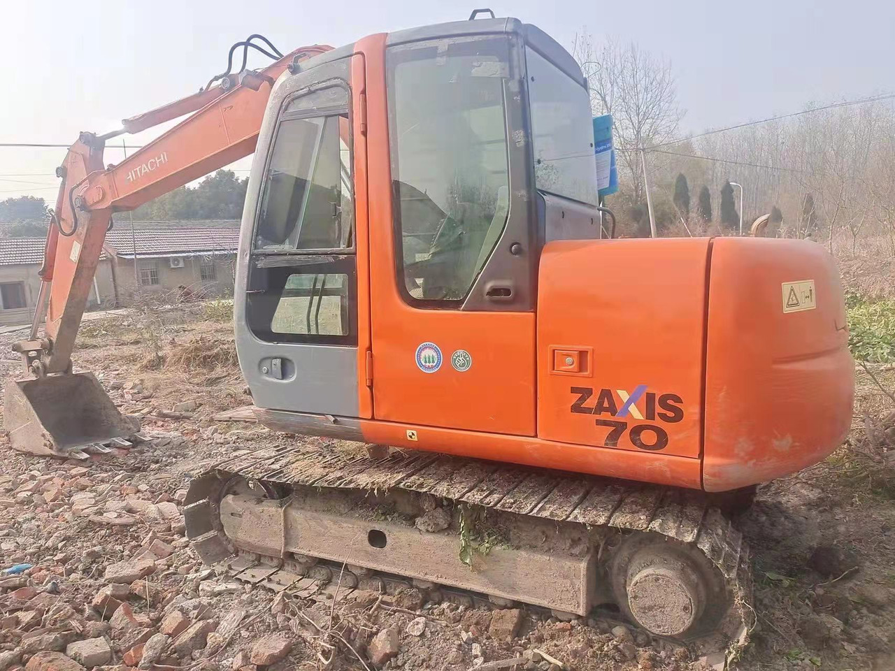 HITACHI ZX70 - حفار صغير: صورة 2 HITACHI ZX70 - حفار صغير: صورة 2