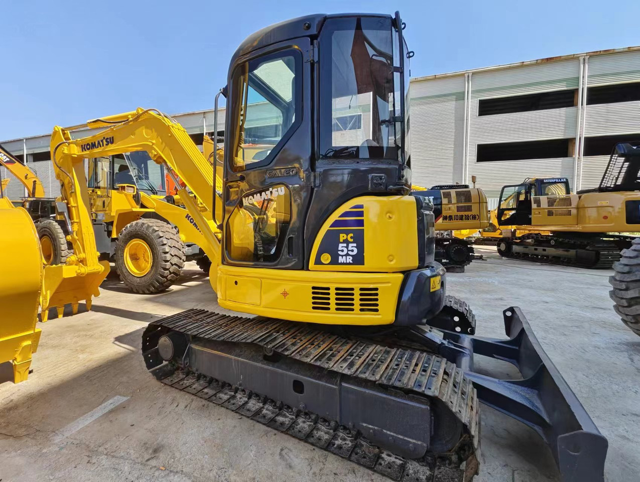 KOMATSU PC55MR - حفار صغير: صورة 4 KOMATSU PC55MR - حفار صغير: صورة 4