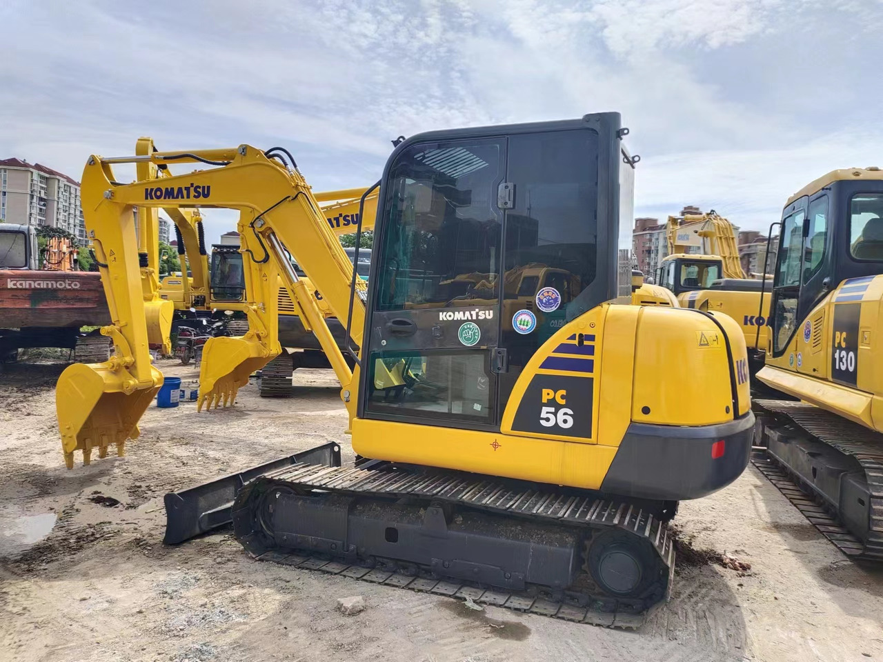 KOMATSU PC56-7 - حفار صغير: صورة 1 KOMATSU PC56-7 - حفار صغير: صورة 1