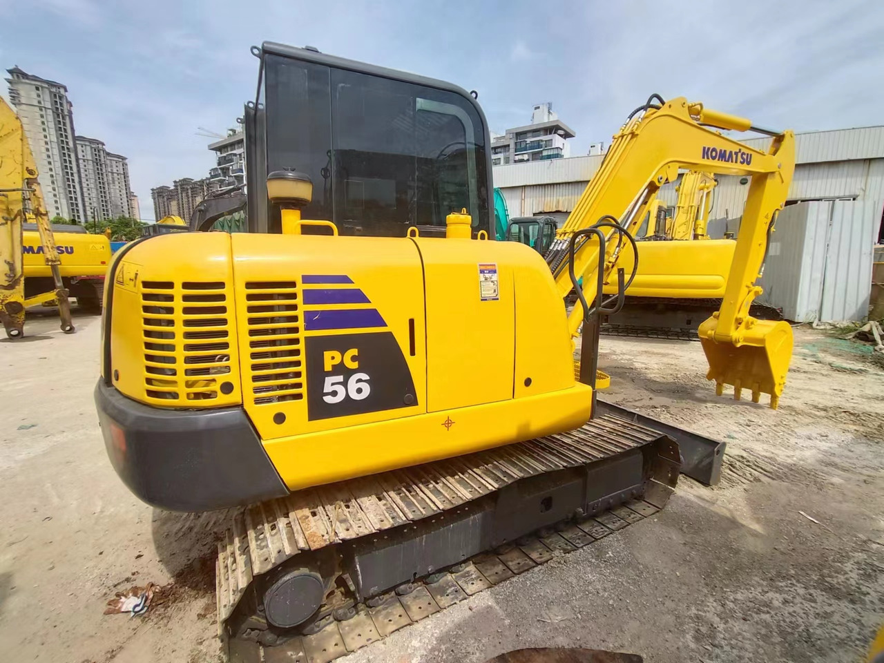 KOMATSU PC56-7 - حفار صغير: صورة 4 KOMATSU PC56-7 - حفار صغير: صورة 4