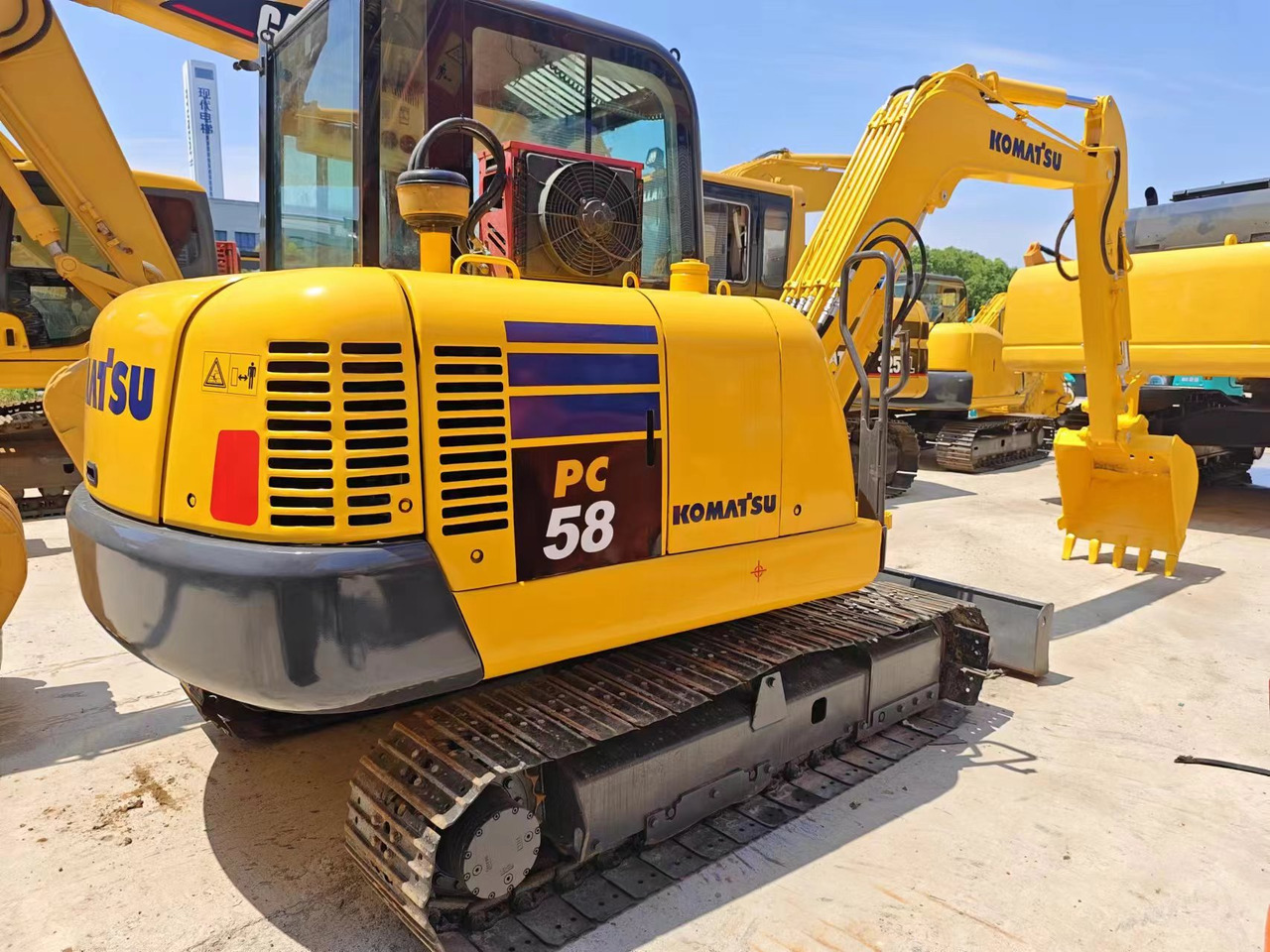 KOMATSU PC58 - حفار صغير: صورة 2 KOMATSU PC58 - حفار صغير: صورة 2