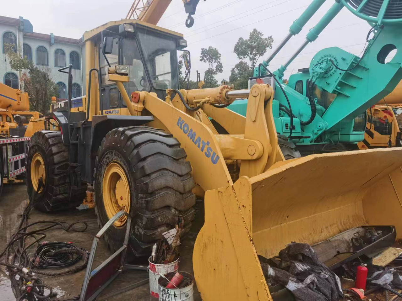 KOMATSU WA470 - اللودر بعجل: صورة 2 KOMATSU WA470 - اللودر بعجل: صورة 2