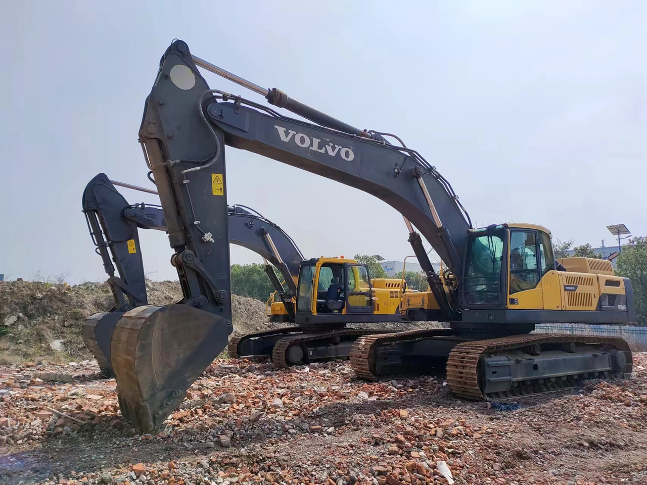 VOLVO EC480DL - حفار زاحف: صورة 1 VOLVO EC480DL - حفار زاحف: صورة 1