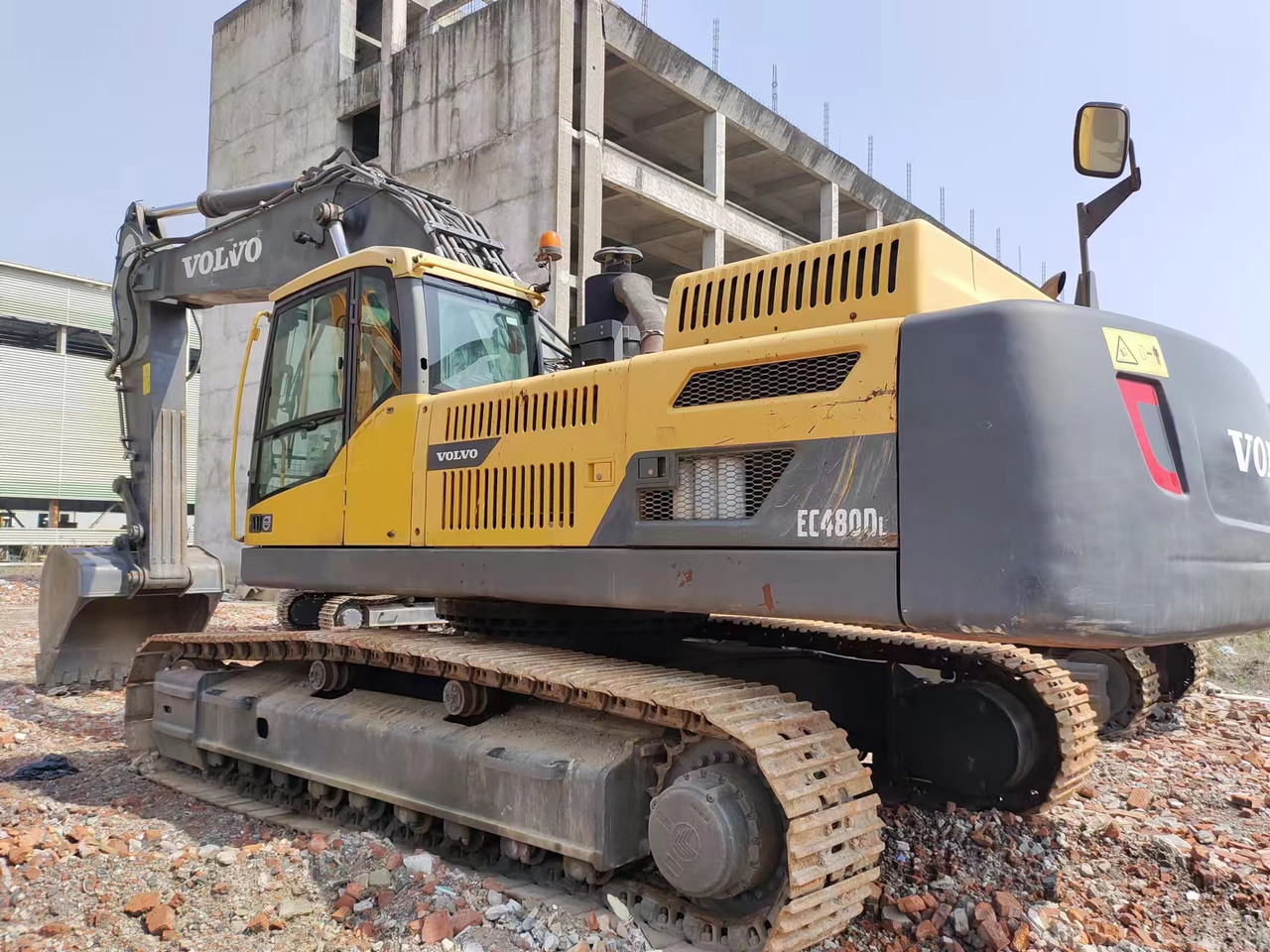 VOLVO EC480DL - حفار زاحف: صورة 3 VOLVO EC480DL - حفار زاحف: صورة 3