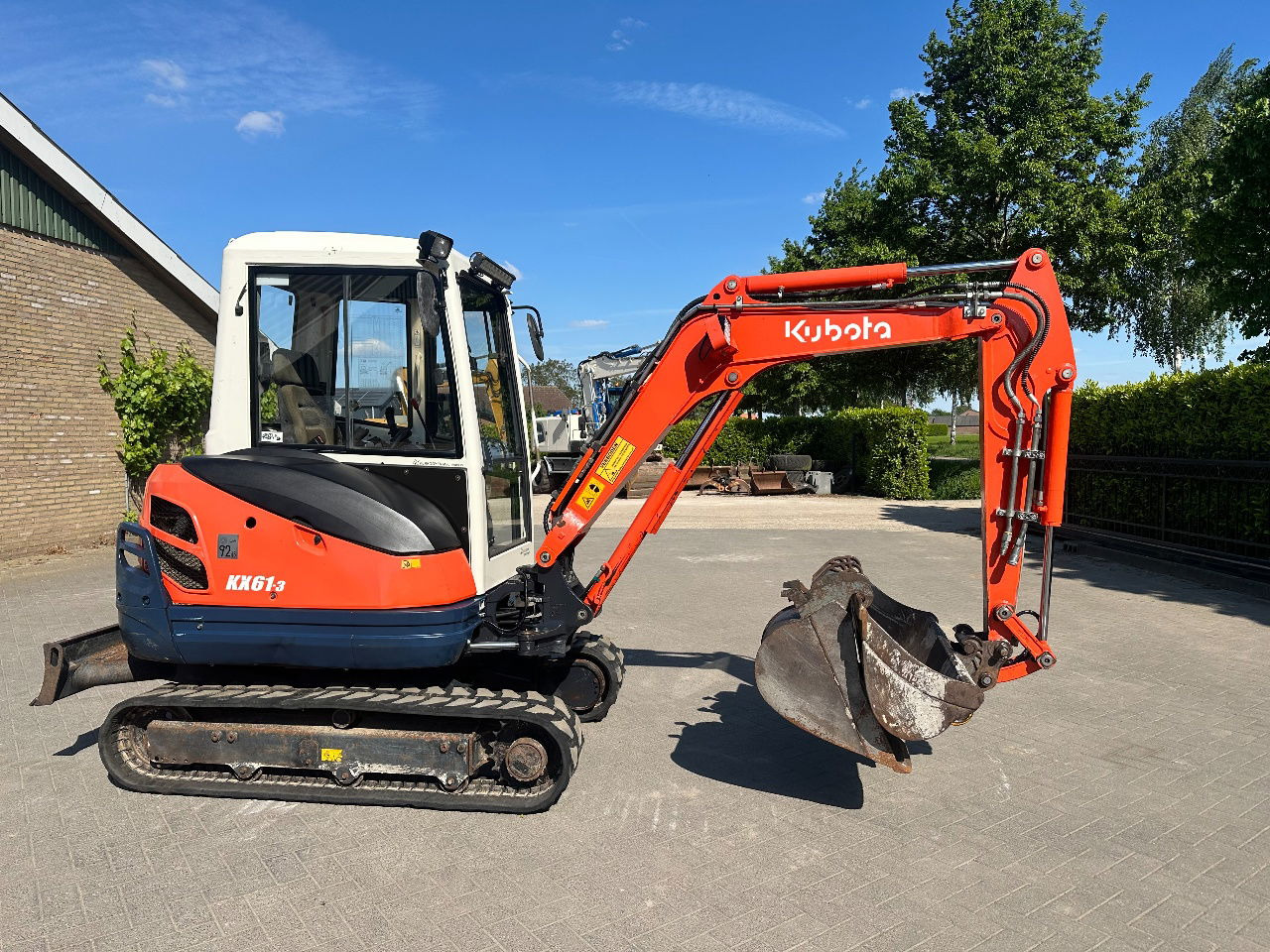 Kubota KX61-3 - حفار صغير: صورة 4 Kubota KX61-3 - حفار صغير: صورة 4