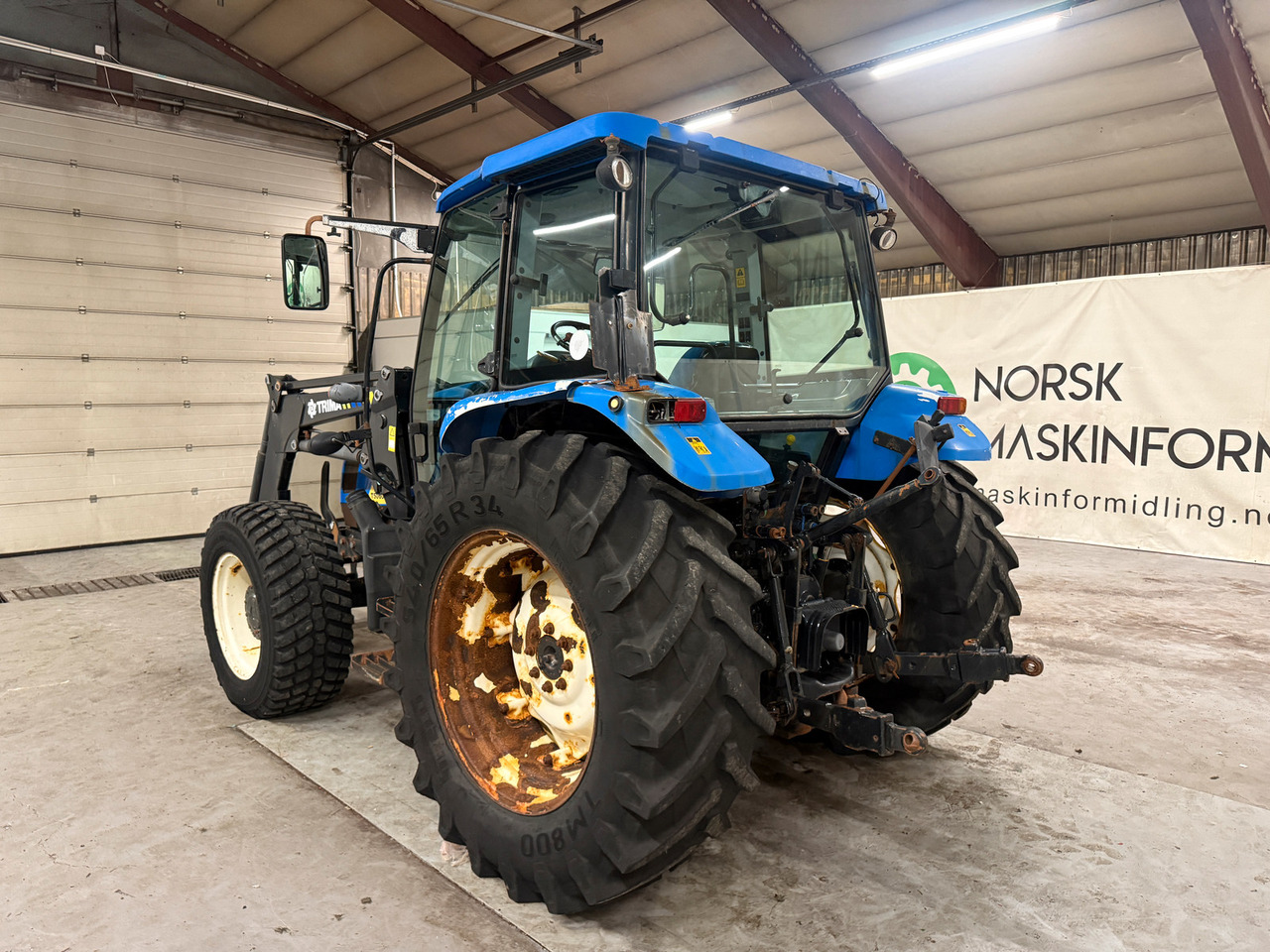 New Holland T5060 - جرار: صورة 3 New Holland T5060 - جرار: صورة 3