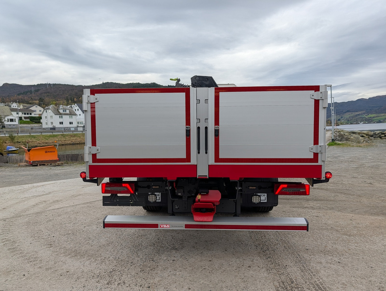 شاحنات مسطحة, شاحنة كرين Scania G420 6x2 med HIAB 232-E5 Hipro og MCE påbygg: صورة 6