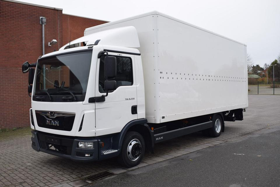 MAN TGL 8.220 Koffer LBW Klima EURO6 Luftfederung - شاحنة صندوقية: صورة 1 MAN TGL 8.220 Koffer LBW Klima EURO6 Luftfederung - شاحنة صندوقية: صورة 1