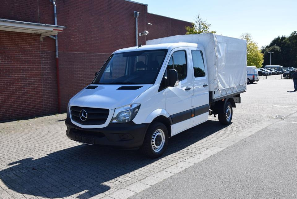 Mercedes-Benz Sprinter 314 CDI Pri Plane Doka 7-Sitze Klima - شاحنة مغلقة بستائر جانبية, الشاحنات الصغيرة كابينة مزدوجة: صورة 2 Mercedes-Benz Sprinter 314 CDI Pri Plane Doka 7-Sitze Klima - شاحنة مغلقة بستائر جانبية, الشاحنات الصغيرة كابينة مزدوجة: صورة 2