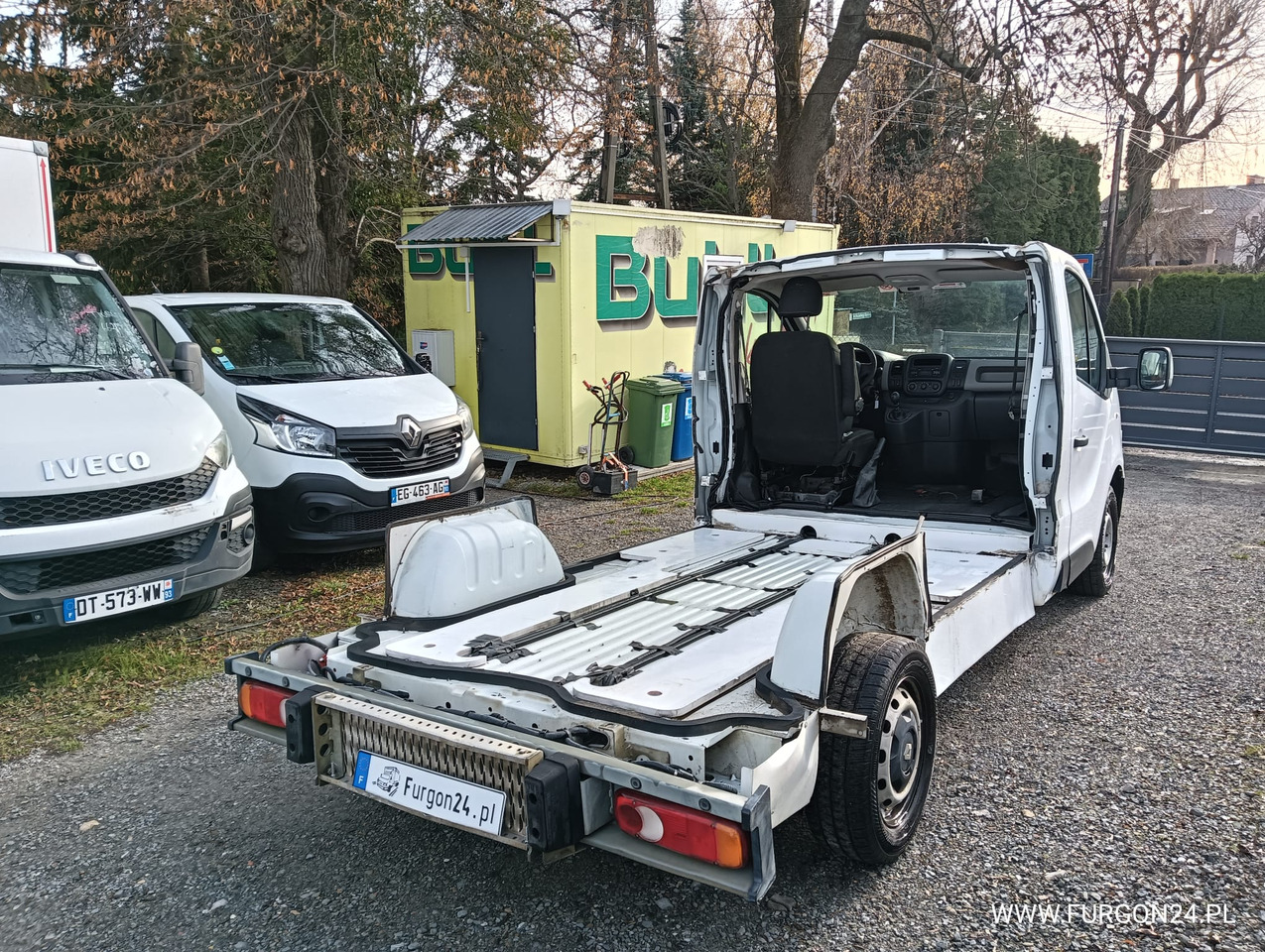 RENAULT TRAFIC PLATFORMA DO ZABUDOWY NR 869 - شاحنة توصيل مغلقة: صورة 4 RENAULT TRAFIC PLATFORMA DO ZABUDOWY NR 869 - شاحنة توصيل مغلقة: صورة 4