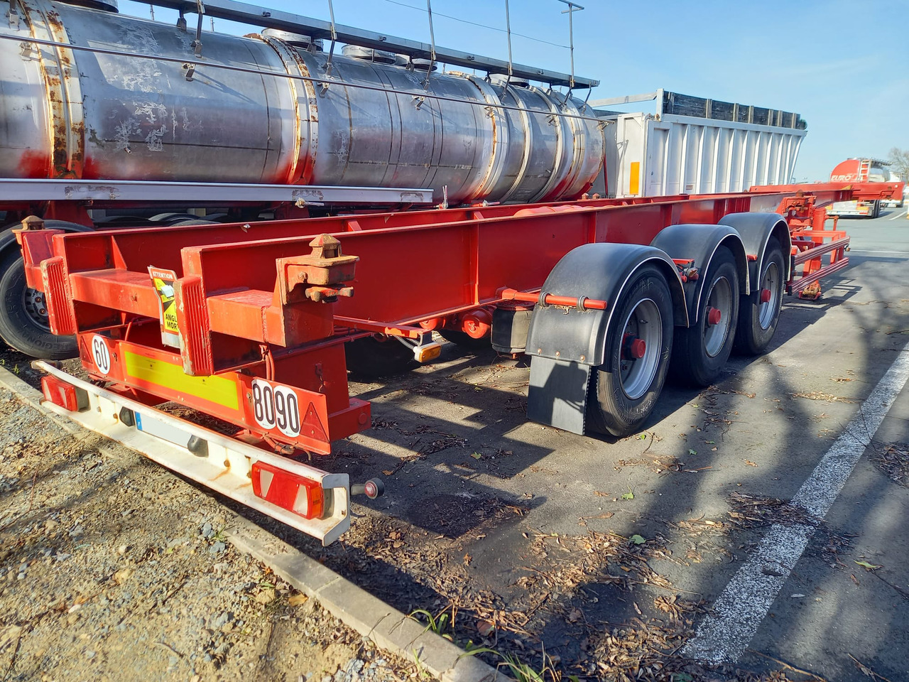 FREJAT - ناقل حاوية/ نصف مقطورة بحاوية: صورة 3 FREJAT - ناقل حاوية/ نصف مقطورة بحاوية: صورة 3