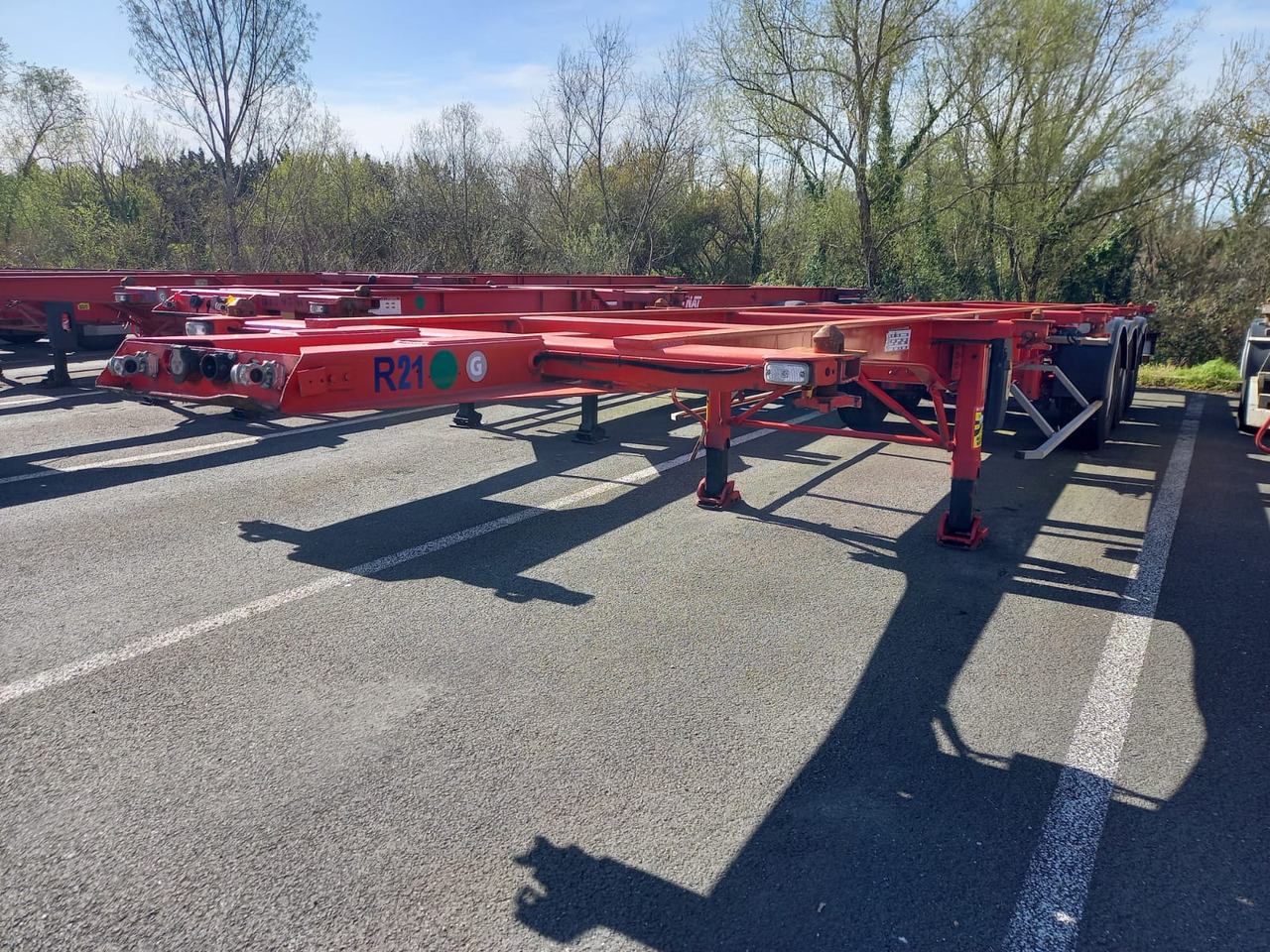 FRUEHAUF - ناقل حاوية/ نصف مقطورة بحاوية: صورة 5 FRUEHAUF - ناقل حاوية/ نصف مقطورة بحاوية: صورة 5