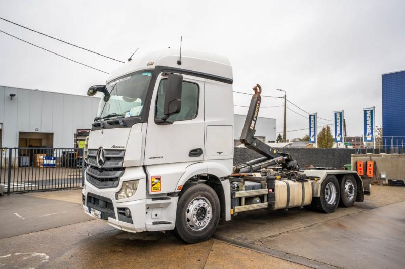 Mercedes ACTROS 2540 +MULTILIFT XP 20-56 - شاحنة برافعة خطافية: صورة 1 Mercedes ACTROS 2540 +MULTILIFT XP 20-56 - شاحنة برافعة خطافية: صورة 1