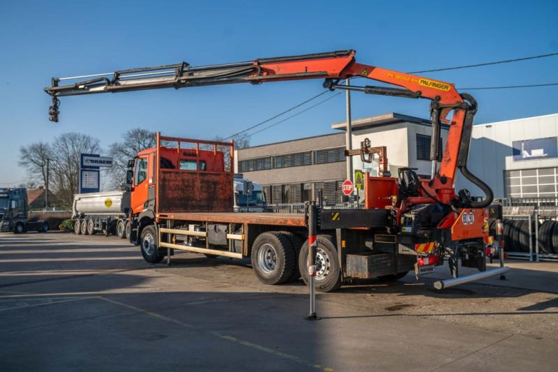 Renault C 380 DXI-6X2-PALFINGER 18002C/3 - شاحنات مسطحة, شاحنة كرين: صورة 5 Renault C 380 DXI-6X2-PALFINGER 18002C/3 - شاحنات مسطحة, شاحنة كرين: صورة 5