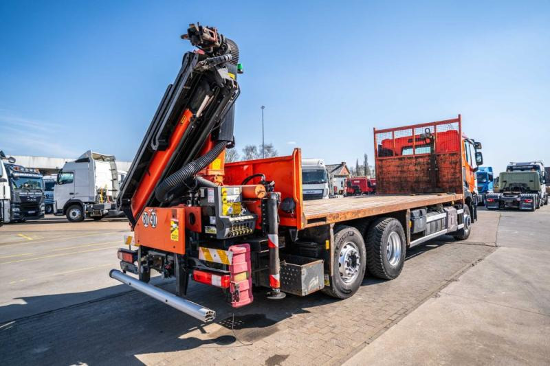 شاحنات مسطحة, شاحنة كرين Renault C 380 DXI-6X2-PALFINGER 18002C/3: صورة 10