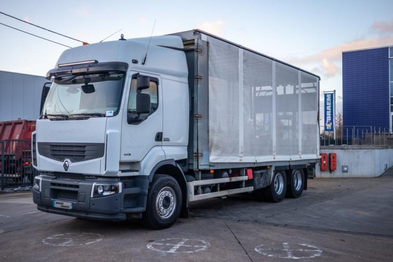 Renault LANDER 460DXI-6x2+10 pneus/tires-intarder - شاحنة ذات ستائر جانبية: صورة 1 Renault LANDER 460DXI-6x2+10 pneus/tires-intarder - شاحنة ذات ستائر جانبية: صورة 1