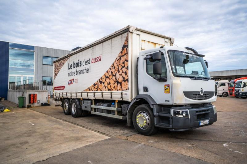 Renault PREMIUM 310 6X2 + Palfinger 2.5T - شاحنة ذات ستائر جانبية: صورة 2 Renault PREMIUM 310 6X2 + Palfinger 2.5T - شاحنة ذات ستائر جانبية: صورة 2