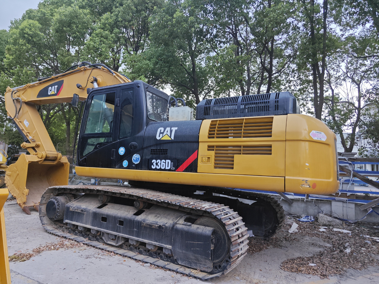 CATERPILLAR 336D - حفار زاحف: صورة 1 CATERPILLAR 336D - حفار زاحف: صورة 1