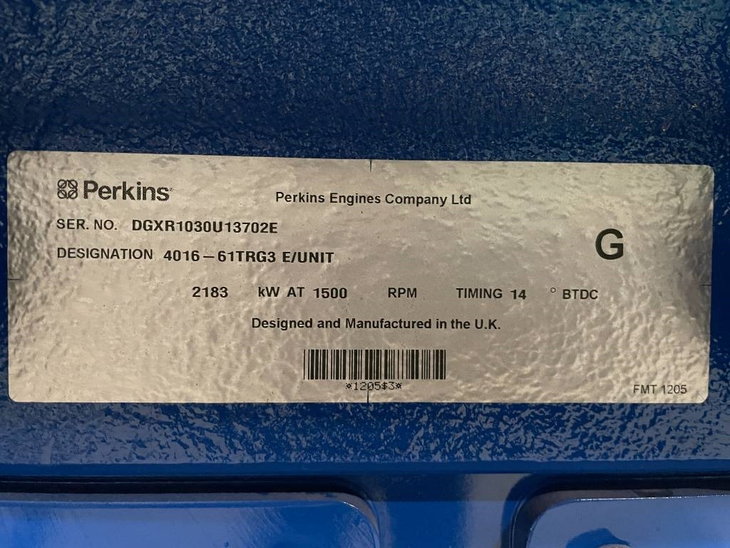 تأجير FG Wilson P2500-1E - 2500 kVA Surplus Genset - DPX-25085 FG Wilson P2500-1E - 2500 kVA Surplus Genset - DPX-25085: صورة 14 تأجير FG Wilson P2500-1E - 2500 kVA Surplus Genset - DPX-25085 FG Wilson P2500-1E - 2500 kVA Surplus Genset - DPX-25085: صورة 14