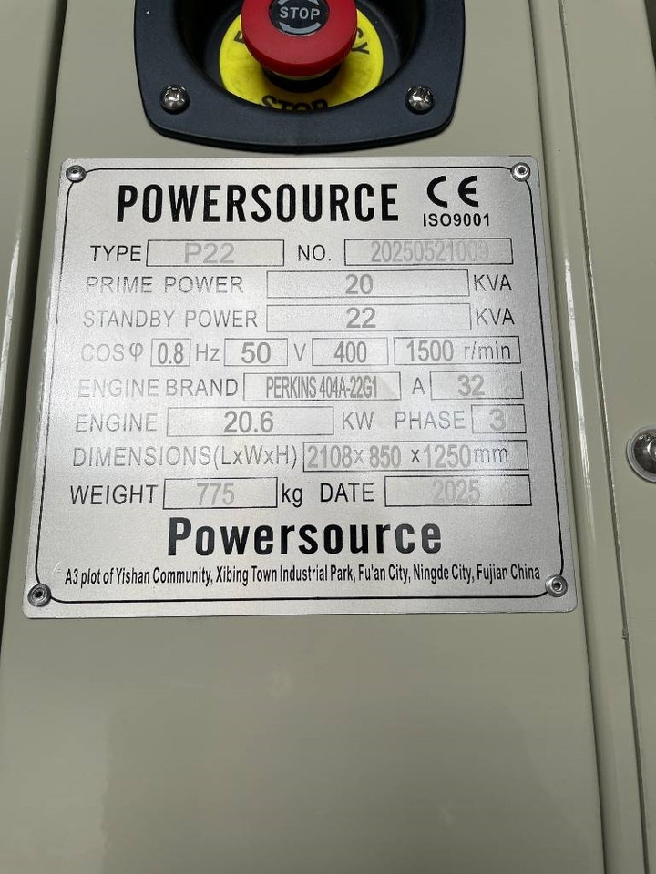 مجموعة المولد للبيع  Perkins 404D-22G - 22 kVA Generator - DPX-19801: صورة 6 مجموعة المولد للبيع  Perkins 404D-22G - 22 kVA Generator - DPX-19801: صورة 6