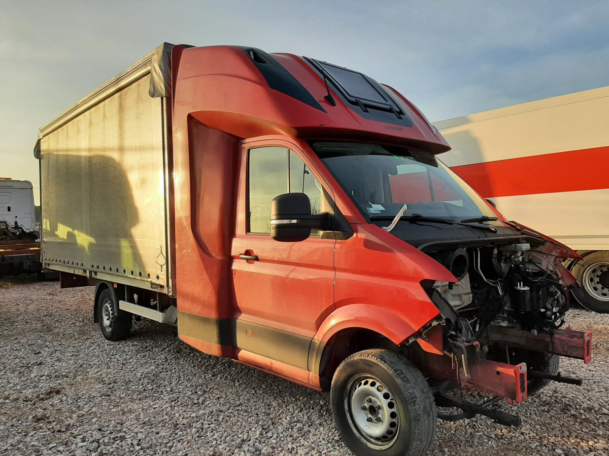 VOLKSWAGEN CRAFTER PLANDEKA - شاحنة مغلقة بستائر جانبية: صورة 1 VOLKSWAGEN CRAFTER PLANDEKA - شاحنة مغلقة بستائر جانبية: صورة 1