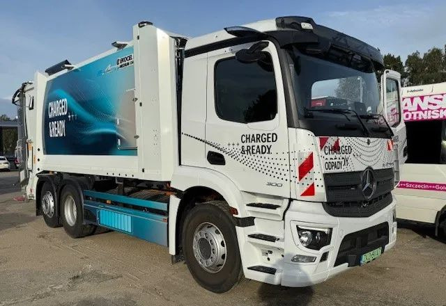 Mercedes-Benz eActros 300 L 6x2 Elektryczna śmieciarka - شاحنة قمامة: صورة 3 Mercedes-Benz eActros 300 L 6x2 Elektryczna śmieciarka - شاحنة قمامة: صورة 3