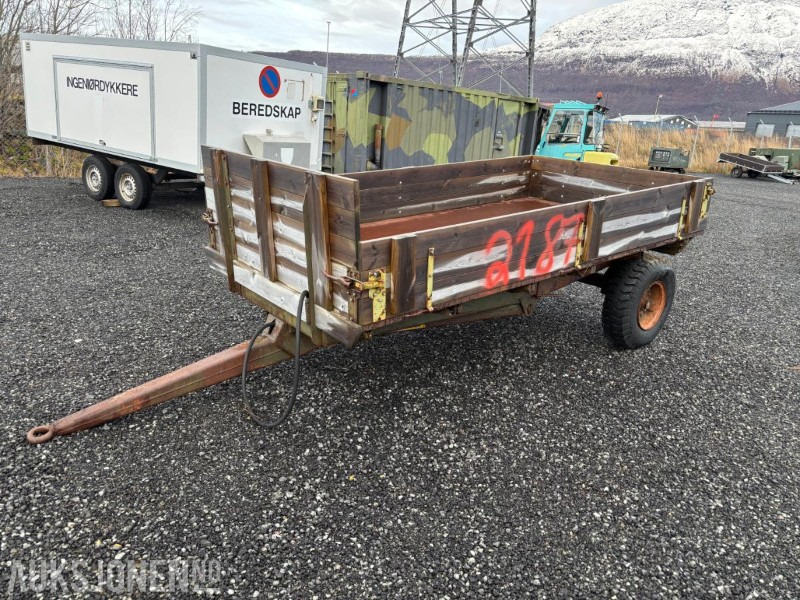 1976 Moelven modell 305 traktorhenger - آلات زراعية: صورة 4 1976 Moelven modell 305 traktorhenger - آلات زراعية: صورة 4