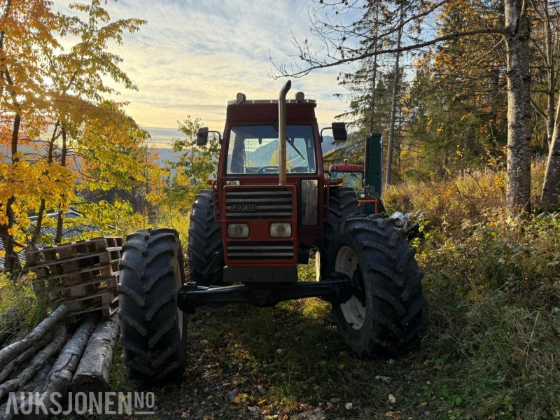 1980 Fiat 880 m/Turbo, nylig oppusset - جرار: صورة 2 1980 Fiat 880 m/Turbo, nylig oppusset - جرار: صورة 2