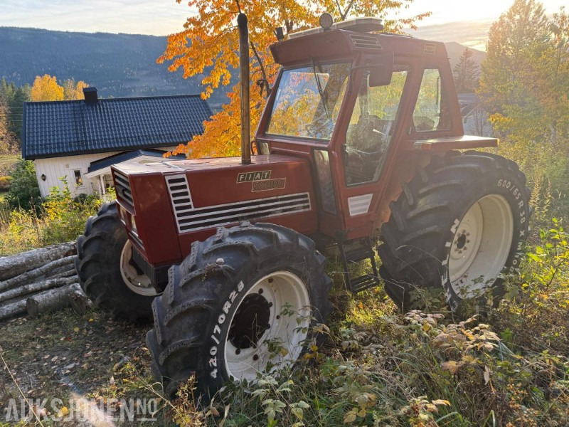 1980 Fiat 880 m/Turbo, nylig oppusset - جرار: صورة 1 1980 Fiat 880 m/Turbo, nylig oppusset - جرار: صورة 1